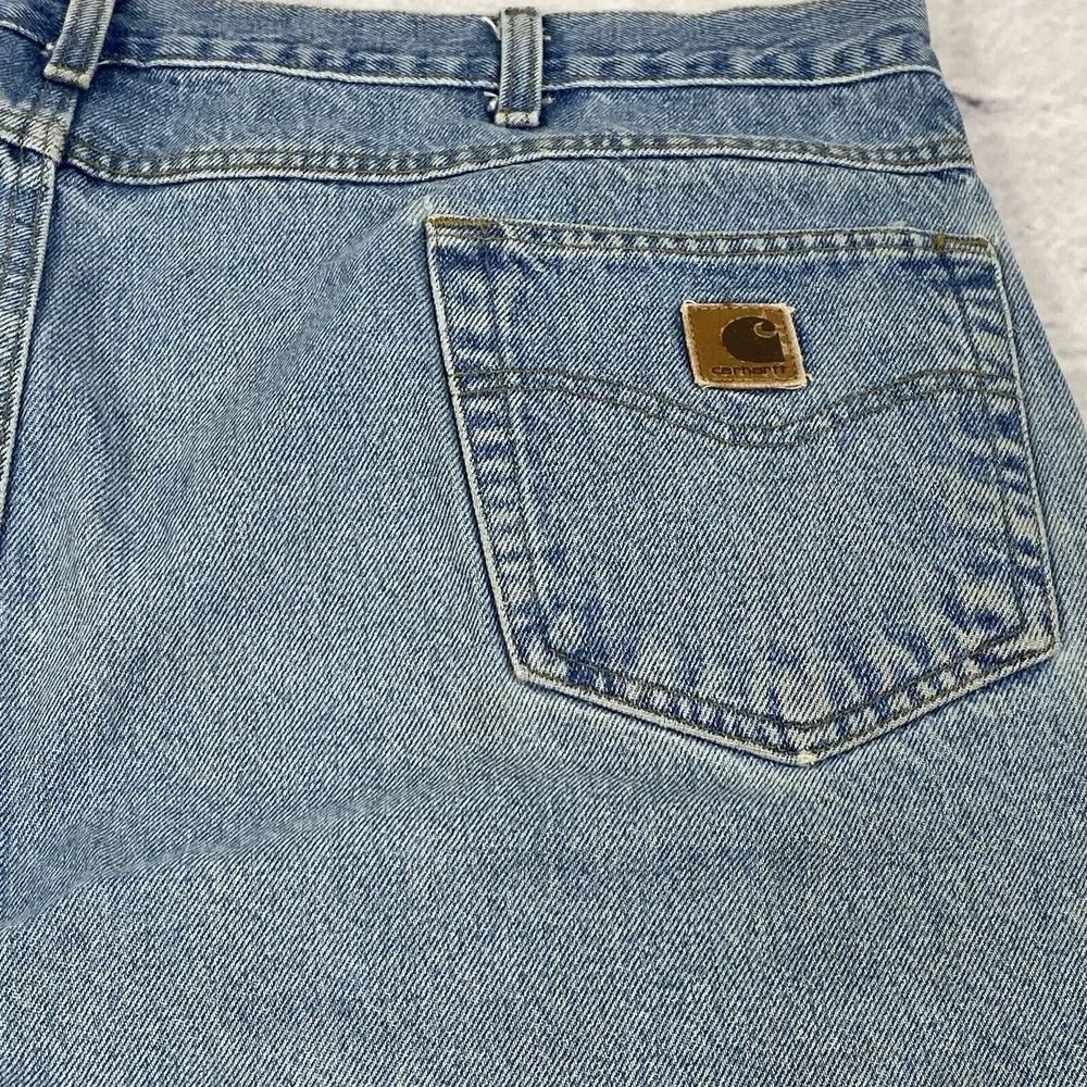 Vintage Carhartt B18 STW Traditional‎ Fit Jeans Men's Size 42X30 Workwear 2005